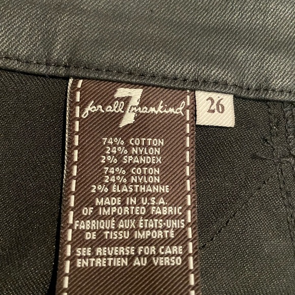 7 for all mankind coated jeans - Picture 5 of 5